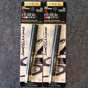 L’Oréal Paris Eyeliner Pen 704 Purple Smoke Qty 2